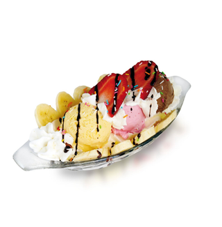 Copa banana spli