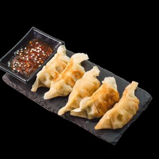 Gyoza de pollo katsu curry