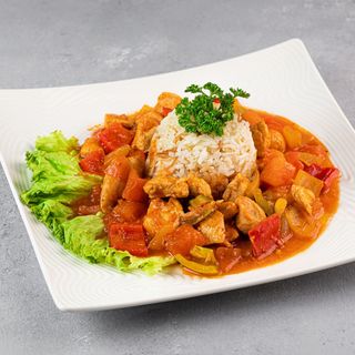 Куриное соте