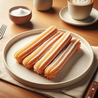 Churros con Nutella y Oreo