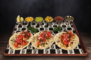Tacos con pollo