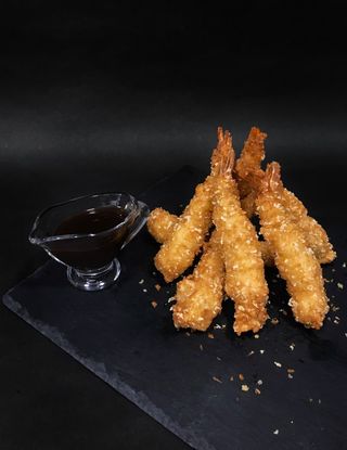 Креветка в паніровці