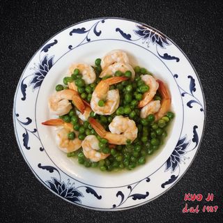 45  -Gamberetti con piselli