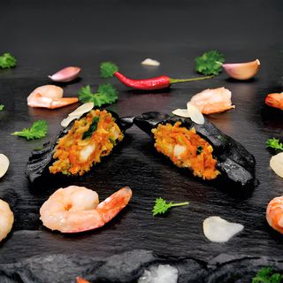 Pierogi z krewetkami 8szt.