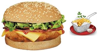 Burger Poulet Crispy