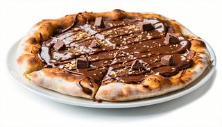 Pizza alla Nutella golosa