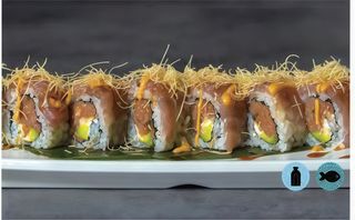 129. Amazon spicy roll - 8 pezzi