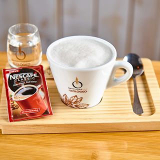 Café descafeinado de sobre