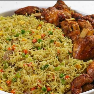 FRIED RICE WITH TURKEY 