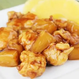 Pollo con piña