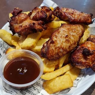 Alitas De Pollo Bbq (6 Uds.)