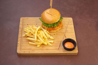 Hot Crispy Chicken Burger