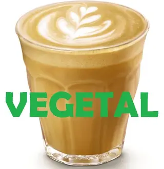 Flat white veggie