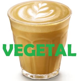 Flat white veggie