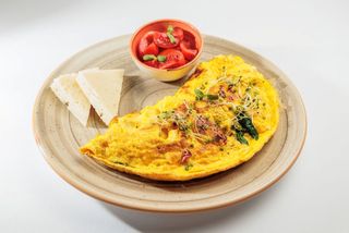 Omlet sa spanaćem i feta sirom