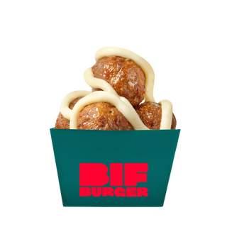 Polpetta con fonduta