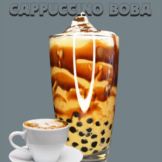 Cappuccino boba