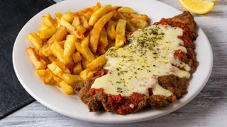 Milanesa a la Napolitana
