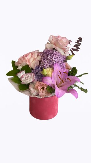 Aranjamnet cutie catifea