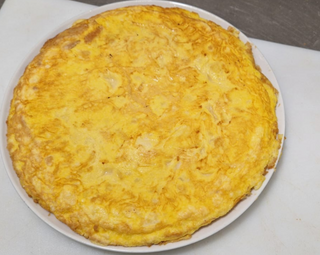 Tortilla entera sola