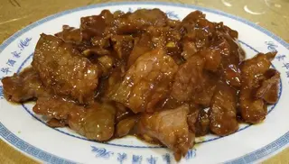 Carne de Vaca com Molho de Ostra