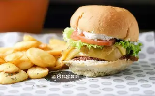 Green Vegan & Fries