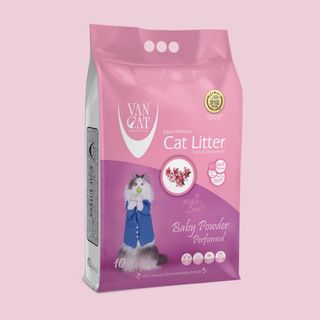 Van Cat Litter with baby powder (10kg)
