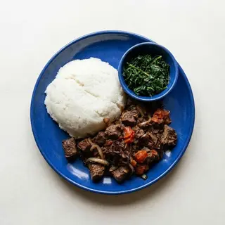 Ugali Dry Fry