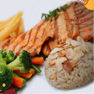 Plat Escalope de poulet Grillée
