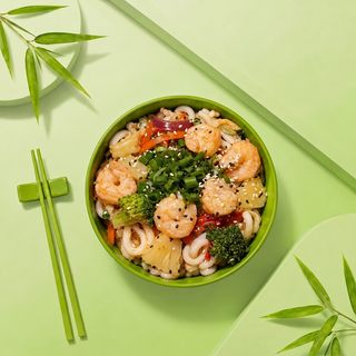 Wok Udon Creveti Sos Cremos