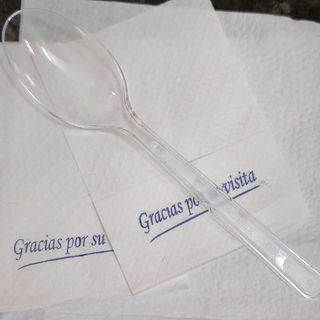 Cubierto y servilleta 