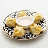 Манты с картофелем