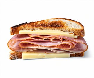 Maxi toast con emmenthal