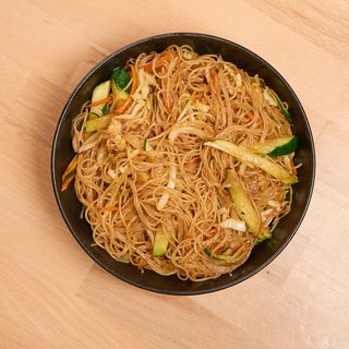 Fideos de Arroz con Verdura