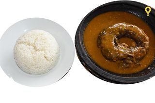 Sauce Gouagouassou + Accompagnement