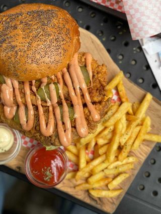 Crispy Chicken Burger