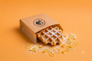 Lemon waffle