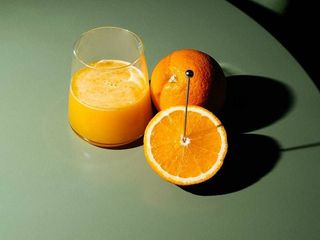 Pomarańczowy świeży