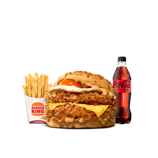 Menú Stacker Huevo Doble Pollo