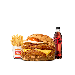 Menú Stacker Huevo Doble Pollo