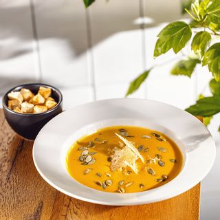 გოგრის კრემ- სუპი