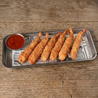 Llagostins Arrebossats Amb Salsa Thai