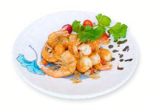 90. Gamberi piccante