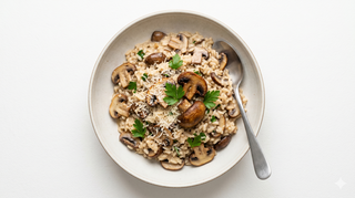 Arroz Con Champiñones