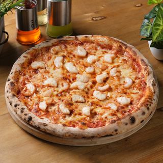 პიცა კრევეტით