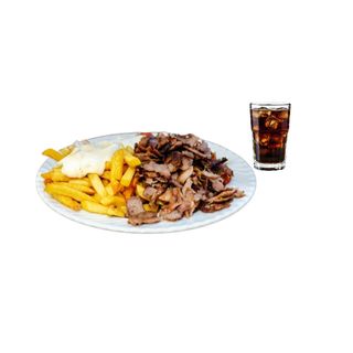 Menú infantil plato