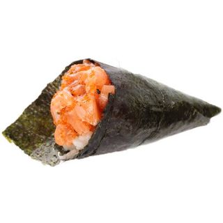 119 - Temaki de salmón macerado (1 pza.)