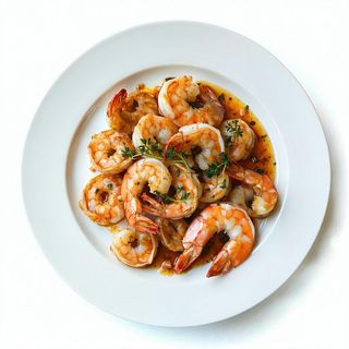 Calamari e gamberoni arrosto
