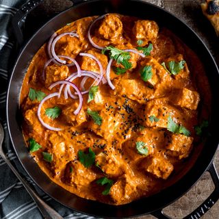 Paneer karahi pasanda