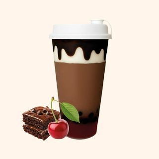 Гарячий шоколад Вишневий брауні 500 мл доставка